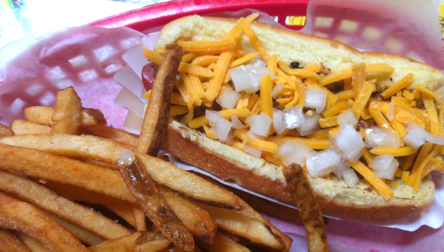 O'Betty's Red Hot hot dog restaurant, Athens, Ohio